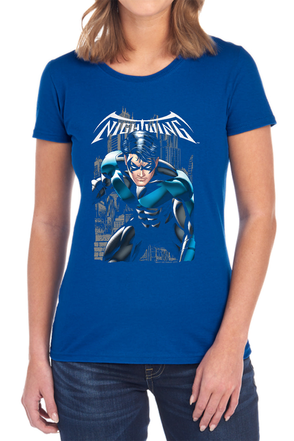 Batman Comics A Legacy Women's 18/1 Cotton Short-Sleeve T-Shirt