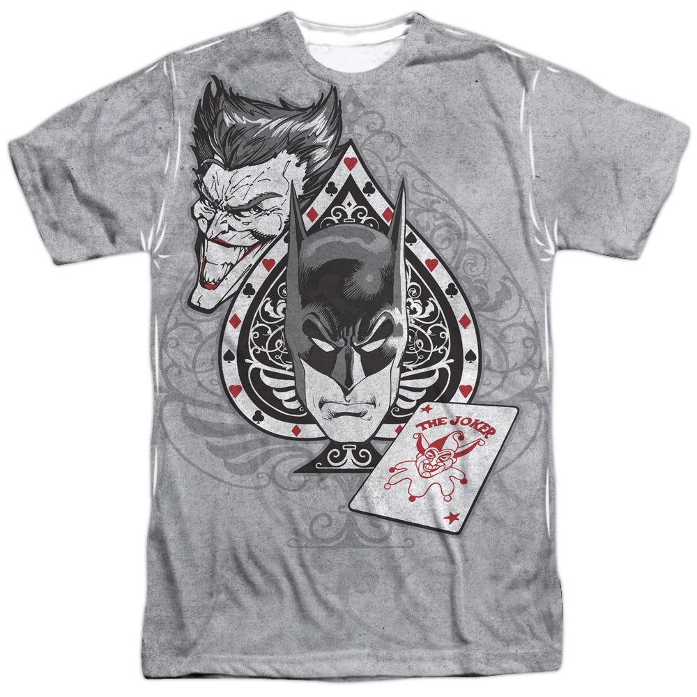 Batman Comics Ace Men's Regular Fit Polyester Short-Sleeve T-Shirt