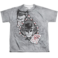 Batman Comics Ace Youth Regular Fit Poly Short-Sleeve T-Shirt