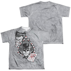 Batman Comics Ace Youth Regular Fit Poly Short-Sleeve T-Shirt