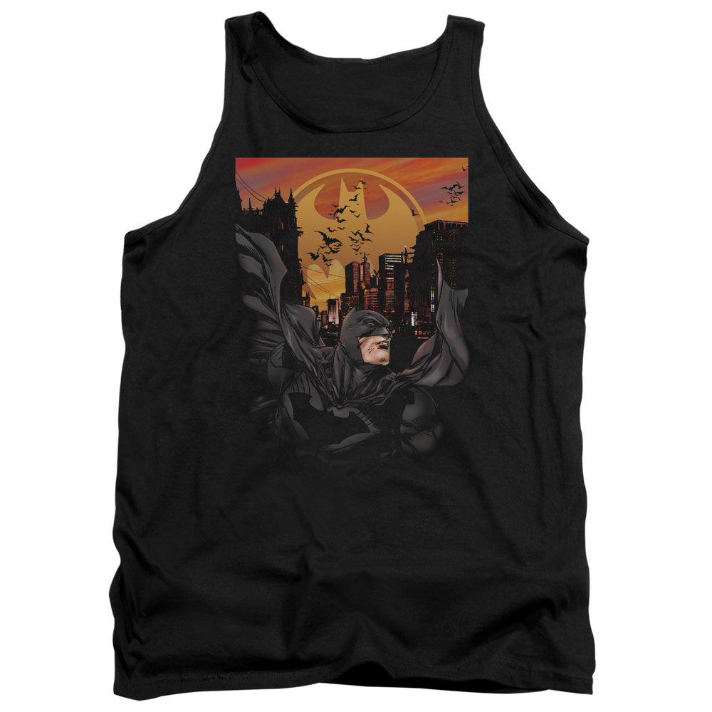Batman Comics Always On Call Men's 18/1 Cotton Tank Top