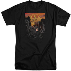 Batman Comics Always On Call Men's 18/1 Tall Cotton Short-Sleeve T-Shirt