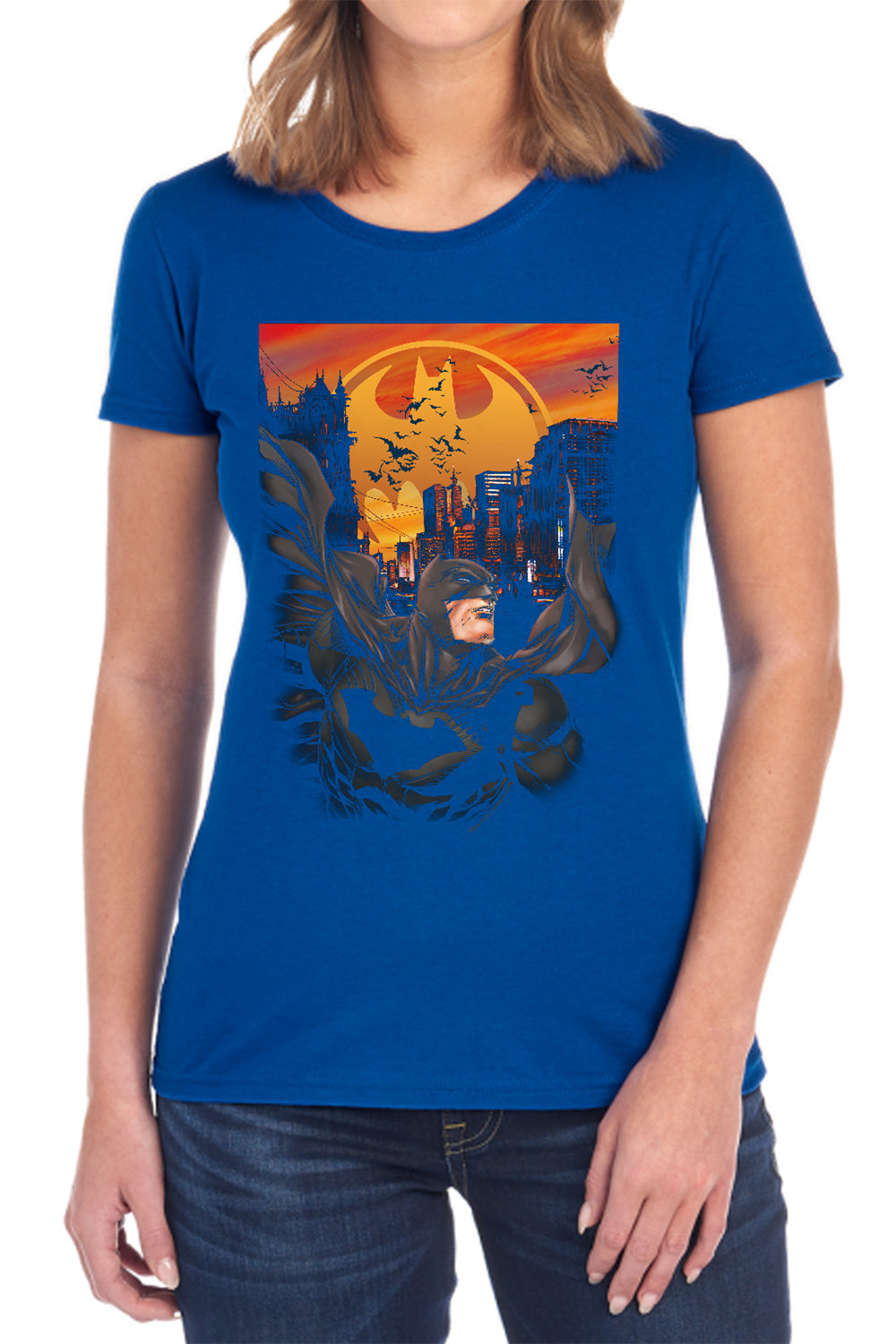 Batman Comics Always On Call Women's 18/1 Cotton Short-Sleeve T-Shirt