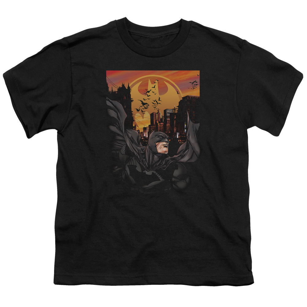 Batman Comics Always On Call Youth 18/1 100% Cotton Short-Sleeve T-Shirt