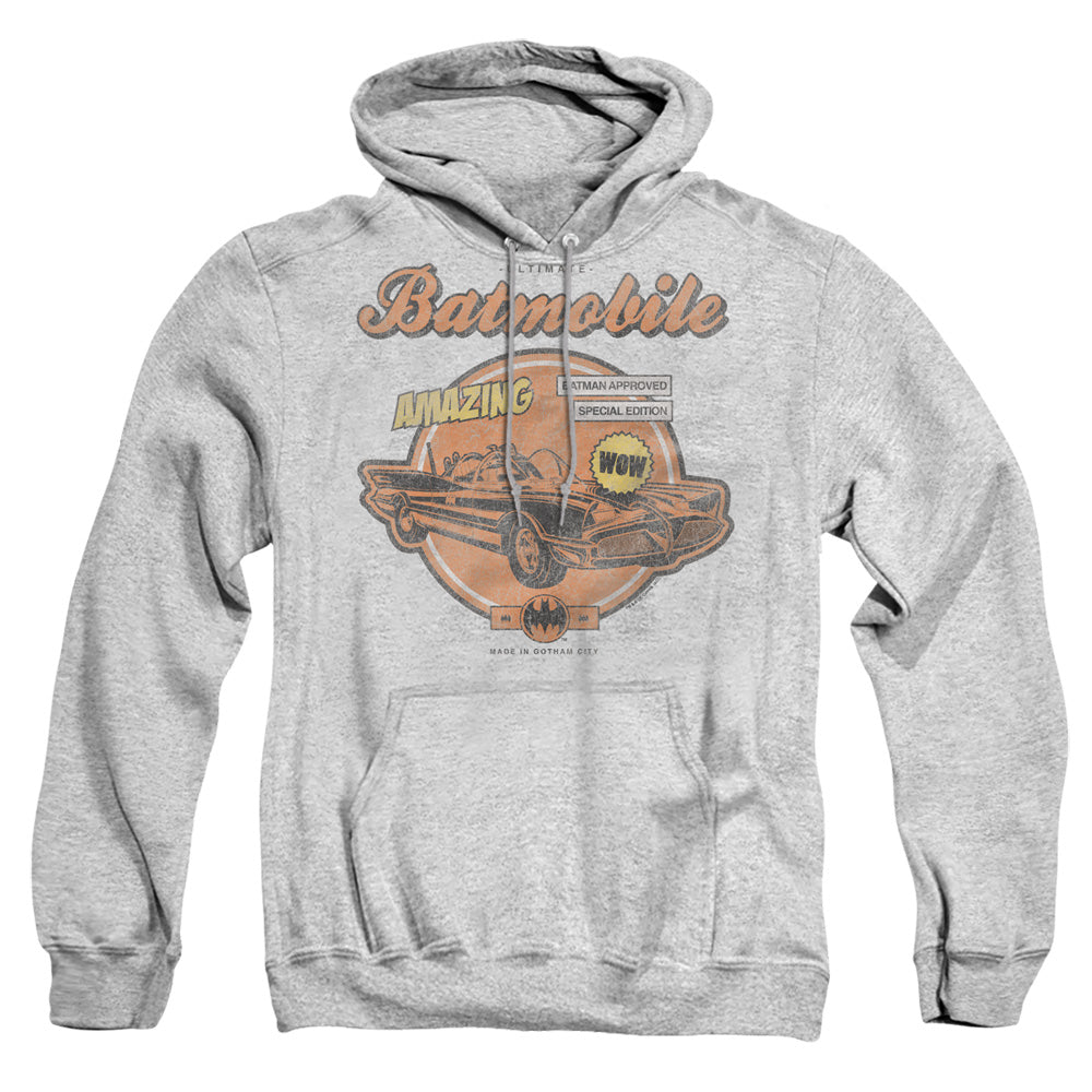 Batman Comics Amazing Batmobile Men's Pull-Over 75 25 Poly Hoodie