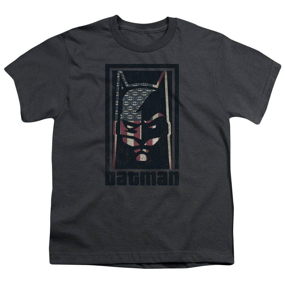 Batman Comics American Batman Youth 18/1 100% Cotton Short-Sleeve T-Shirt