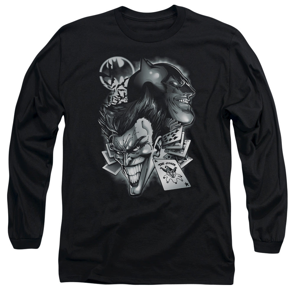 Batman Comics Archenemies Men's 18/1 Cotton Long-Sleeve T-Shirt