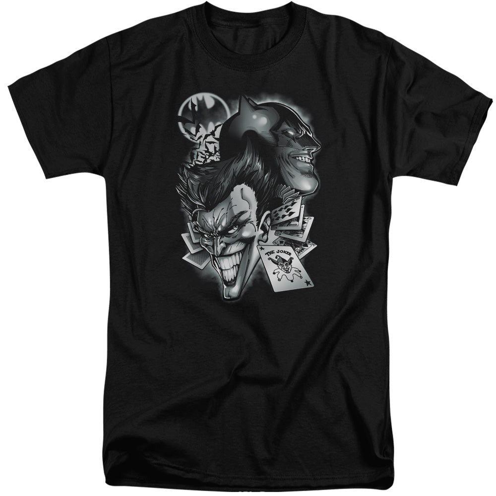 Batman Comics Archenemies Men's 18/1 Tall Cotton Short-Sleeve T-Shirt