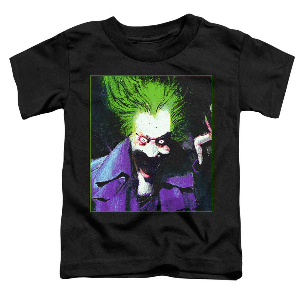 Batman Comics Arkham Asylum Joker Toddler 18/1 Cotton Short-Sleeve T-Shirt