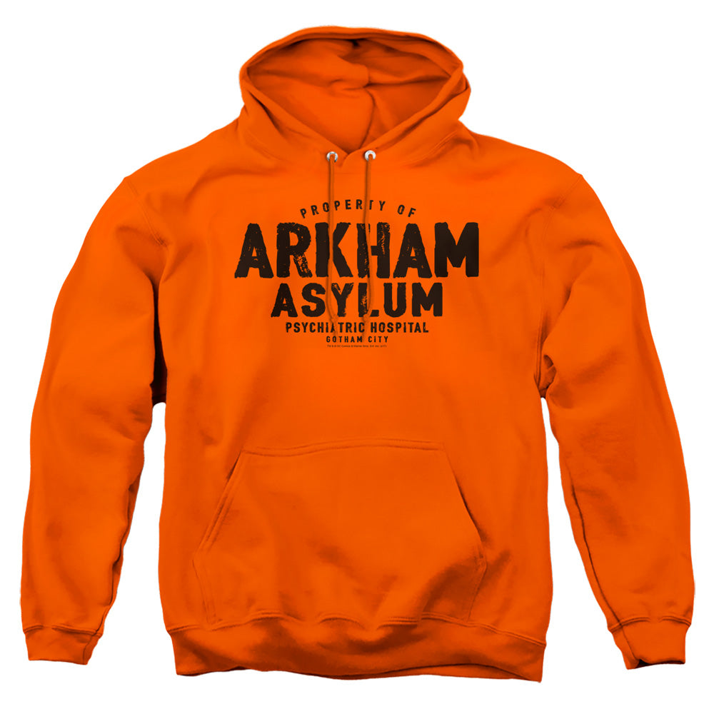 Batman Comics Arkham Asylum Men's Pull-Over 75 25 Poly Hoodie