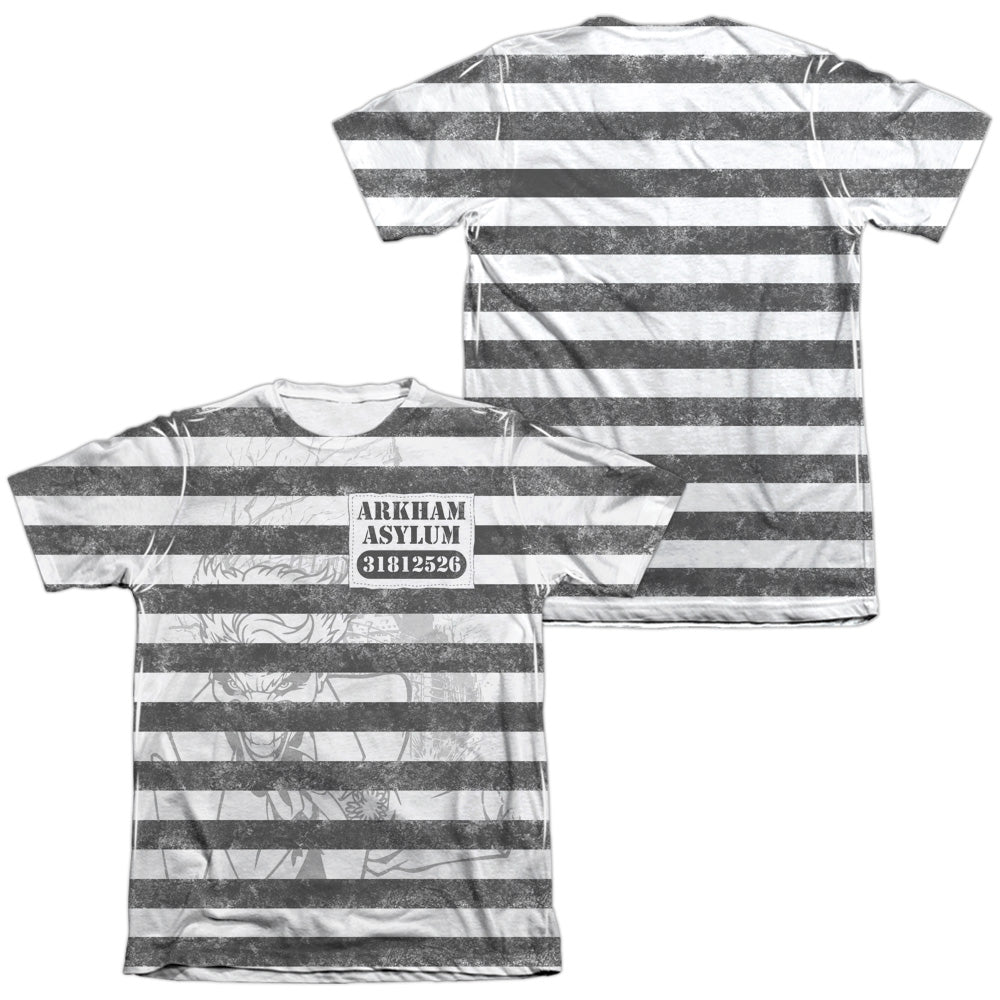 Batman Comics Arkhams Finest Men's Regular Fit Poly Cotton Short-Sleeve T-Shirt