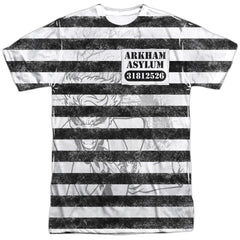 Batman Comics Arkhams Finest Men's Regular Fit Polyester Short-Sleeve T-Shirt
