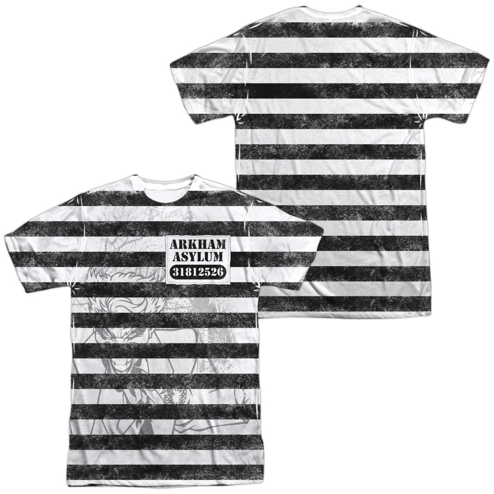 Batman Comics Arkhams Finest Men's Regular Fit Polyester Short-Sleeve T-Shirt