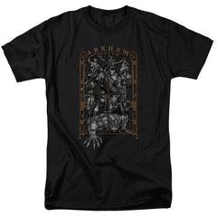 Batman Comics Arkhams Gate Men's 18/1 Cotton Short-Sleeve T-Shirt