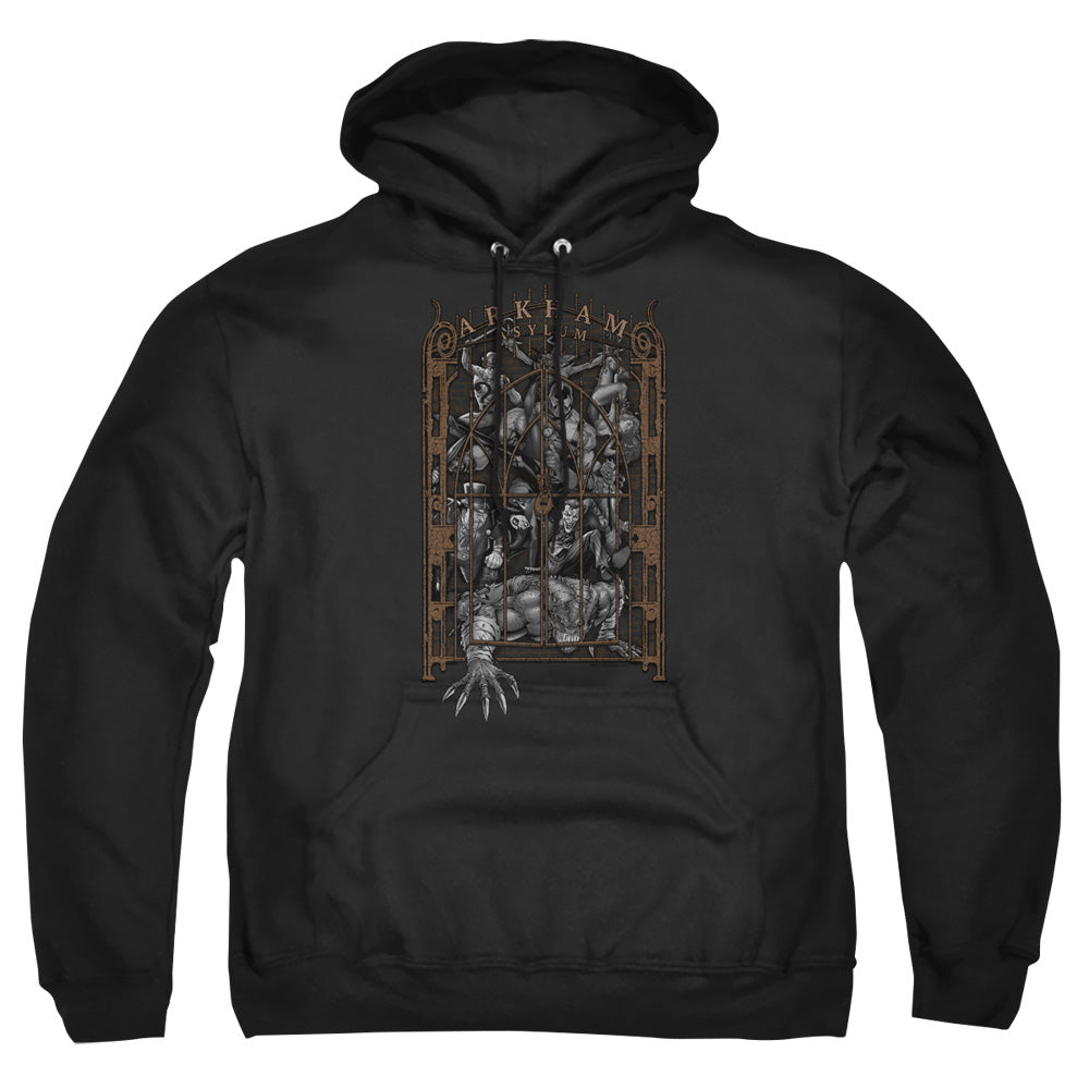 Batman Comics Arkhams Gate Men's Pull-Over 75 25 Poly Hoodie