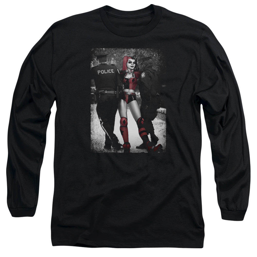 Batman Comics Arrest Men's 18/1 Cotton Long-Sleeve T-Shirt