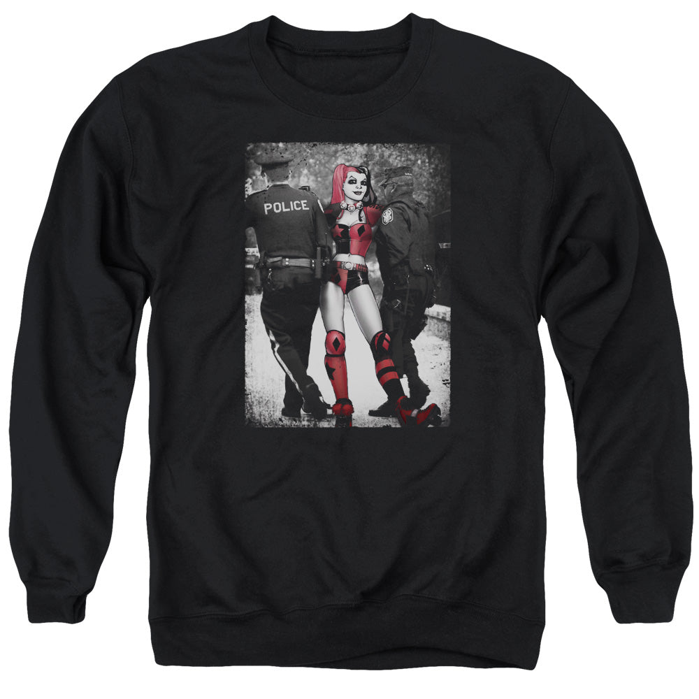 Batman Comics Arrest Men's Crewneck 50 50 Poly Long-Sleeve T-Shirt