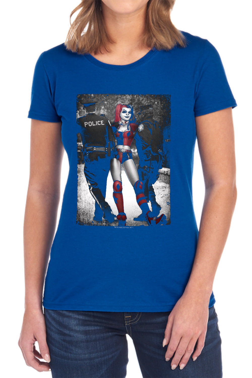 Batman Comics Arrest Women's 18/1 Cotton Short-Sleeve T-Shirt