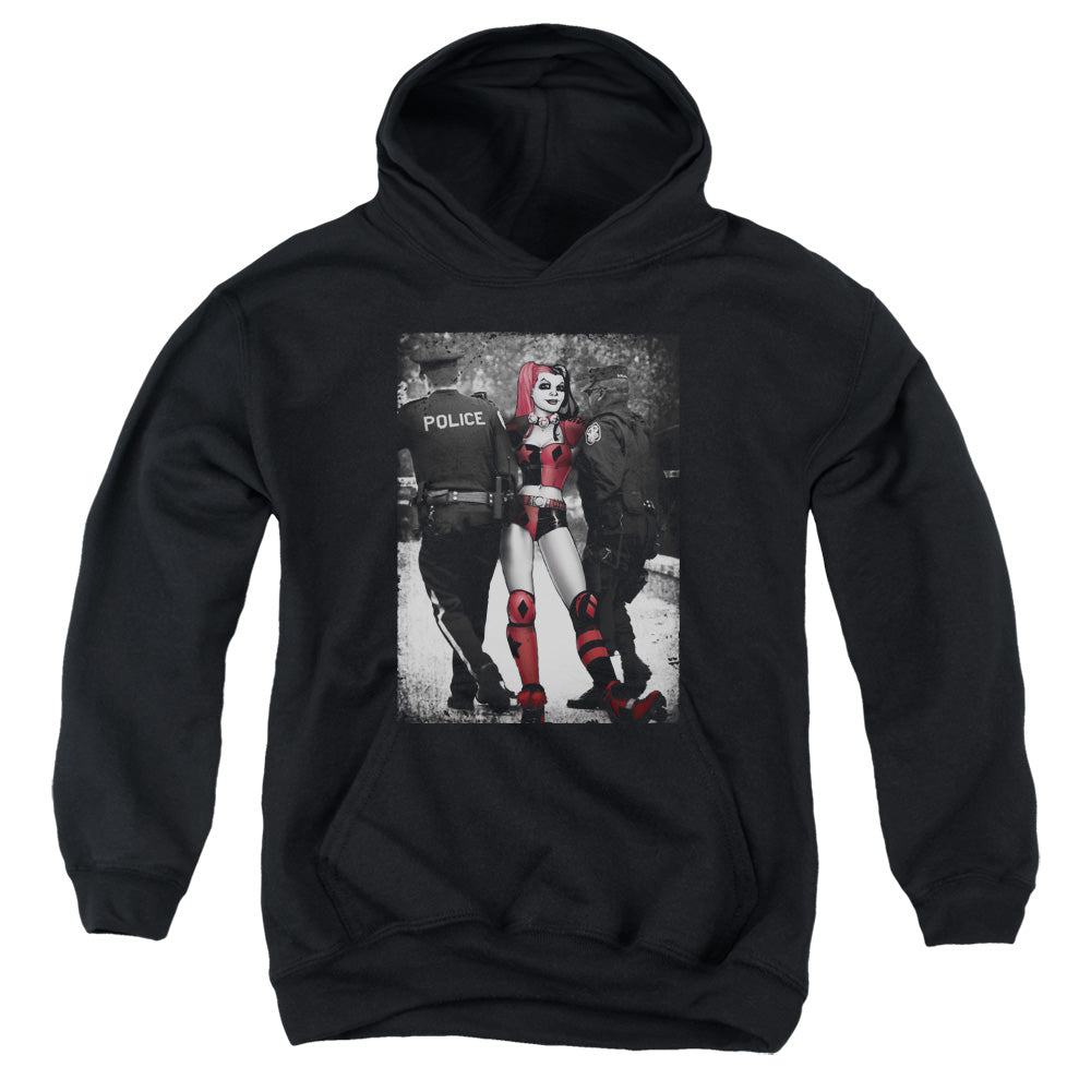 Batman Comics Arrest Youth Cotton Poly Pull-Over Hoodie