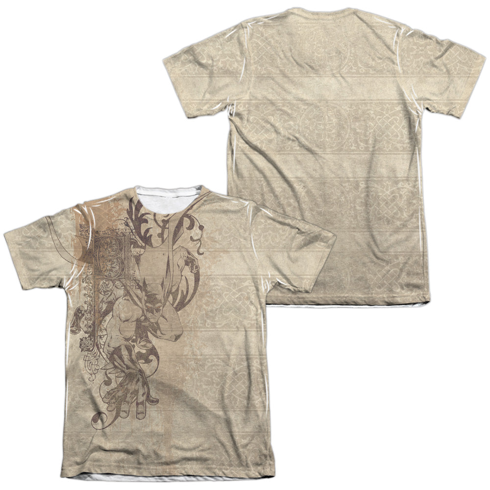 Batman Comics B Is For Batman Men's Regular Fit Poly Cotton Short-Sleeve T-Shirt