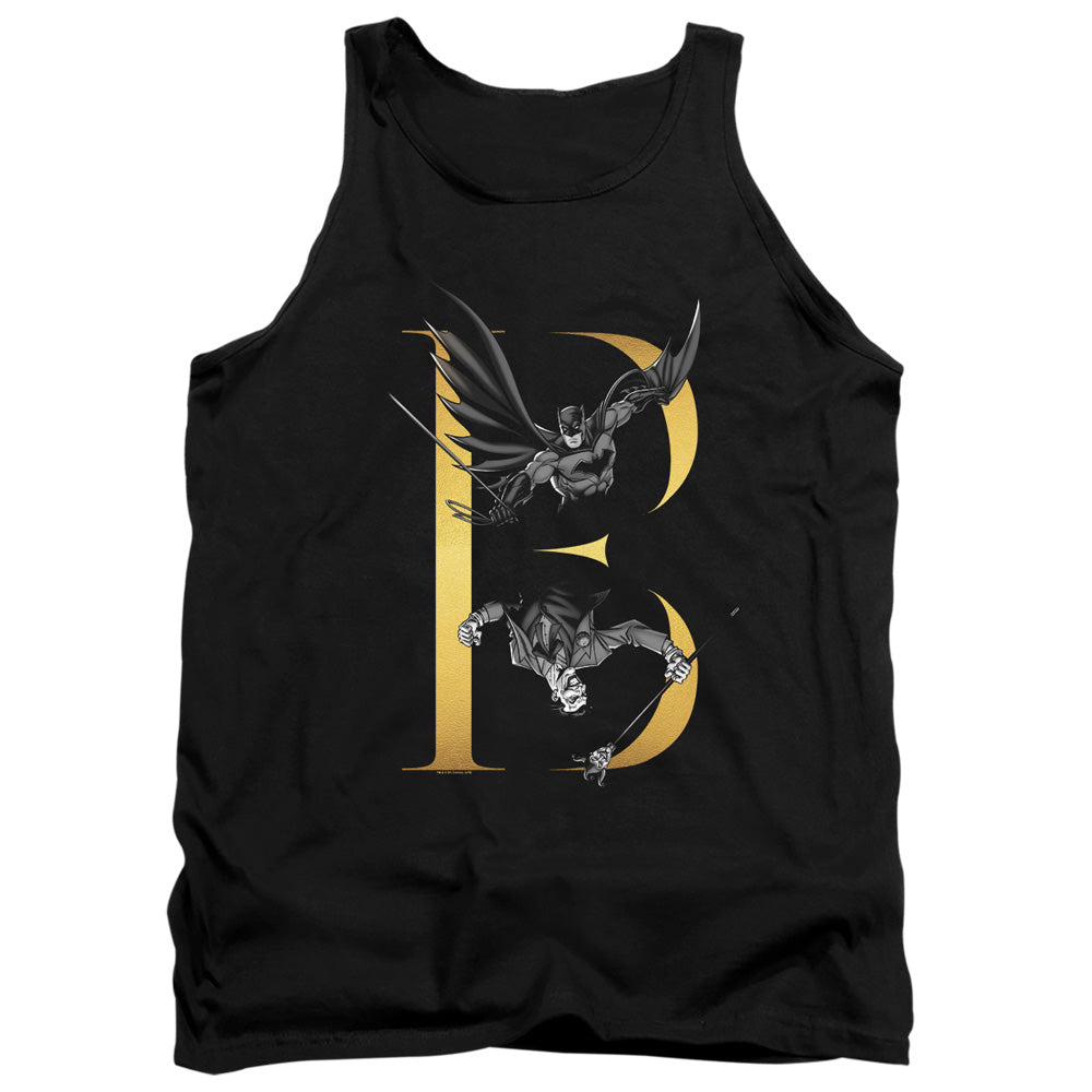 Batman Comics B Men's 18/1 Cotton Tank Top