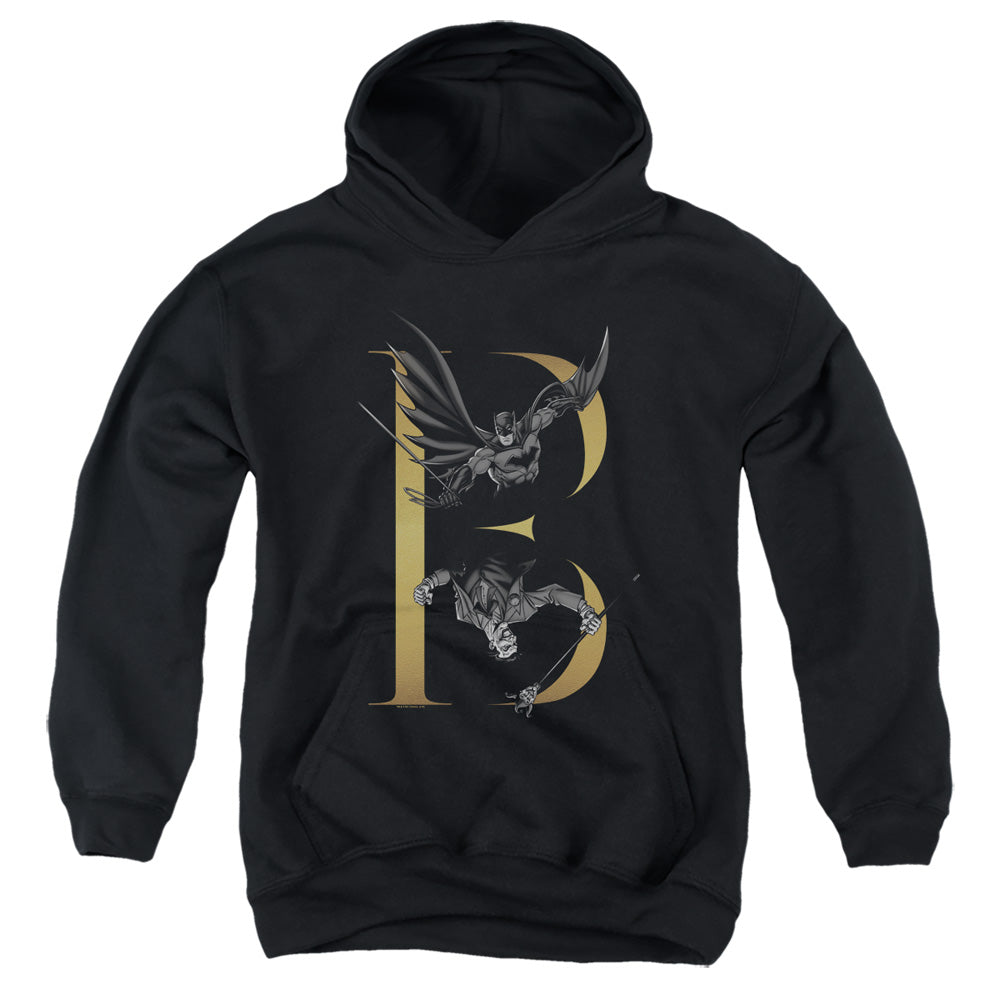 Batman Comics B Youth Cotton Poly Pull-Over Hoodie