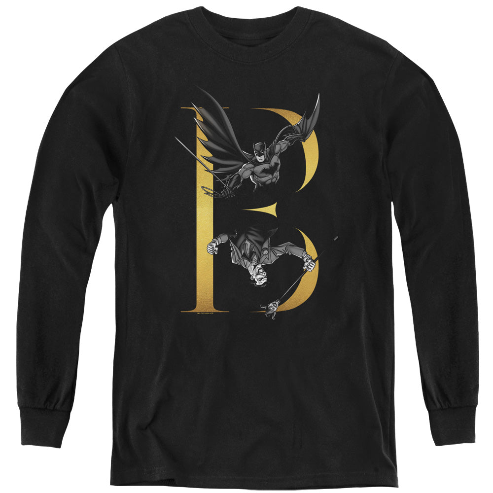 Batman Comics B Youth Long-Sleeve T-Shirt