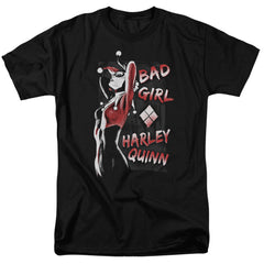 Batman Comics Bad Girl Men's 18/1 Cotton Short-Sleeve T-Shirt