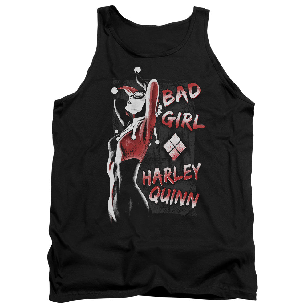 Batman Comics Bad Girl Men's 18/1 Cotton Tank Top