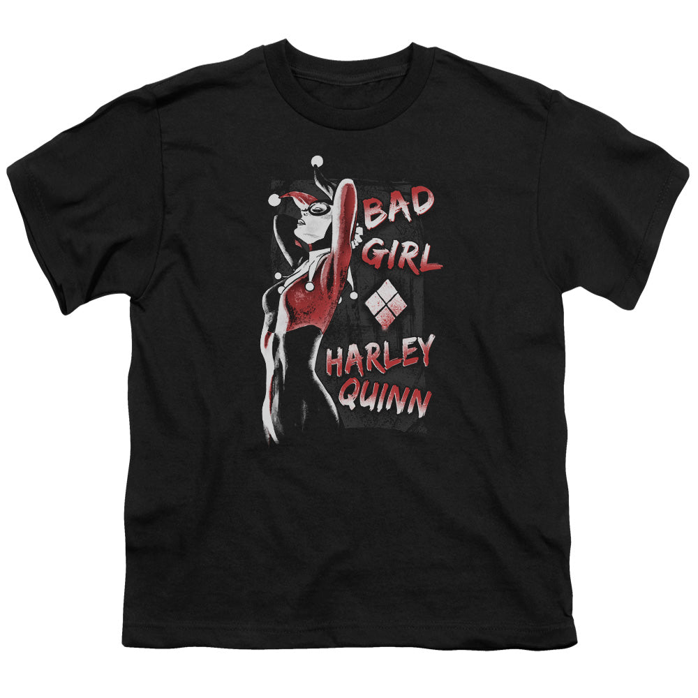Batman Comics Bad Girl Youth 18/1 100% Cotton Short-Sleeve T-Shirt