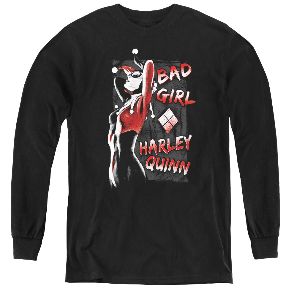 Batman Comics Bad Girl Youth Long-Sleeve T-Shirt