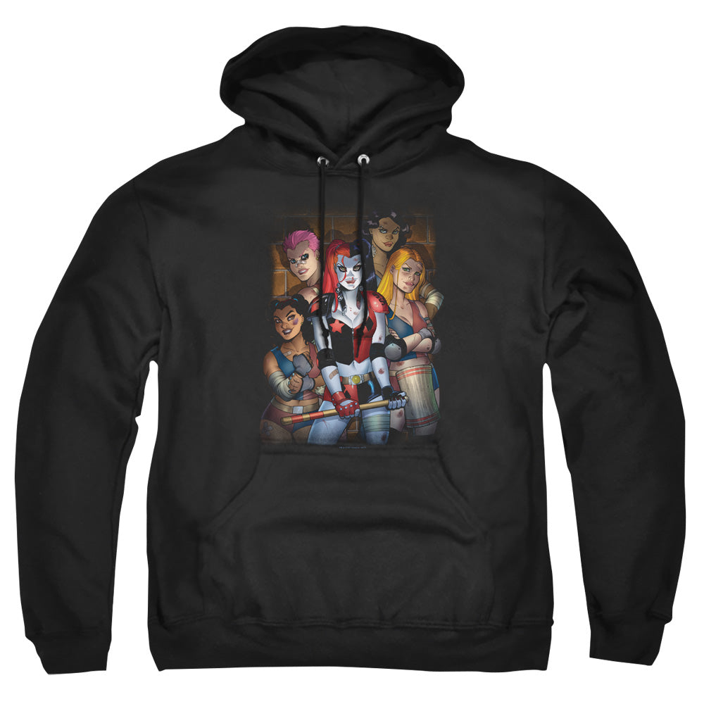 Batman Comics Bad Girls Men's Pull-Over 75 25 Poly Hoodie