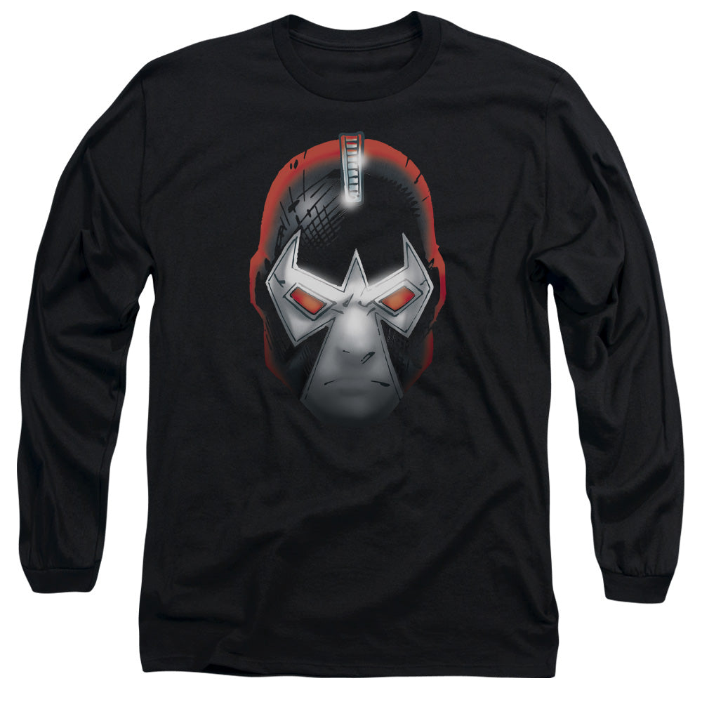 Batman Comics Bane Head Men's 18/1 Cotton Long-Sleeve T-Shirt