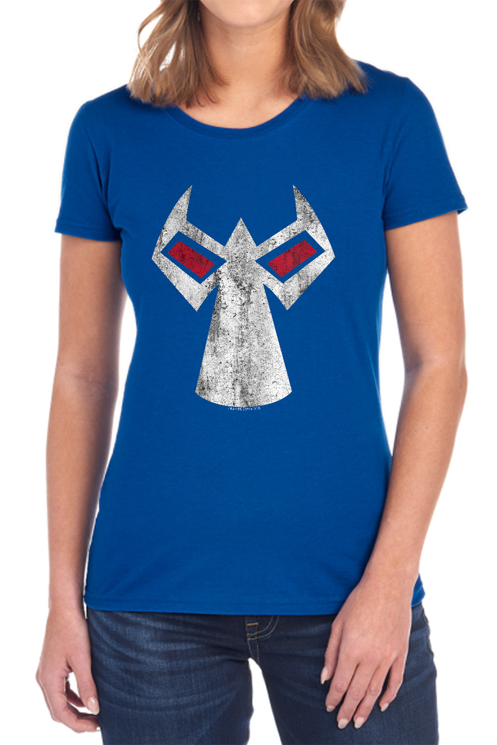 Batman Comics Bane Mask Women's 18/1 Cotton Short-Sleeve T-Shirt