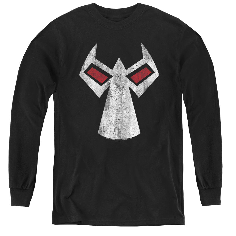 Batman Comics Bane Mask Youth Long-Sleeve T-Shirt