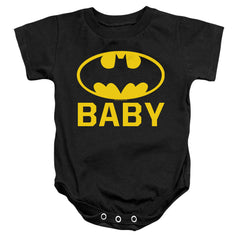 Batman Comics Bat Baby Infant's Cotton SS Snapsuit