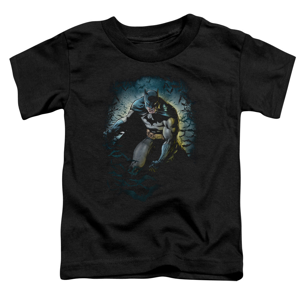 Batman Comics Bat Cave Toddler 18/1 Cotton Short-Sleeve T-Shirt