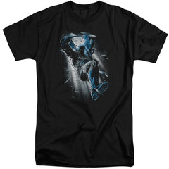 Batman Comics Bat Crash Men's 18/1 Tall Cotton Short-Sleeve T-Shirt