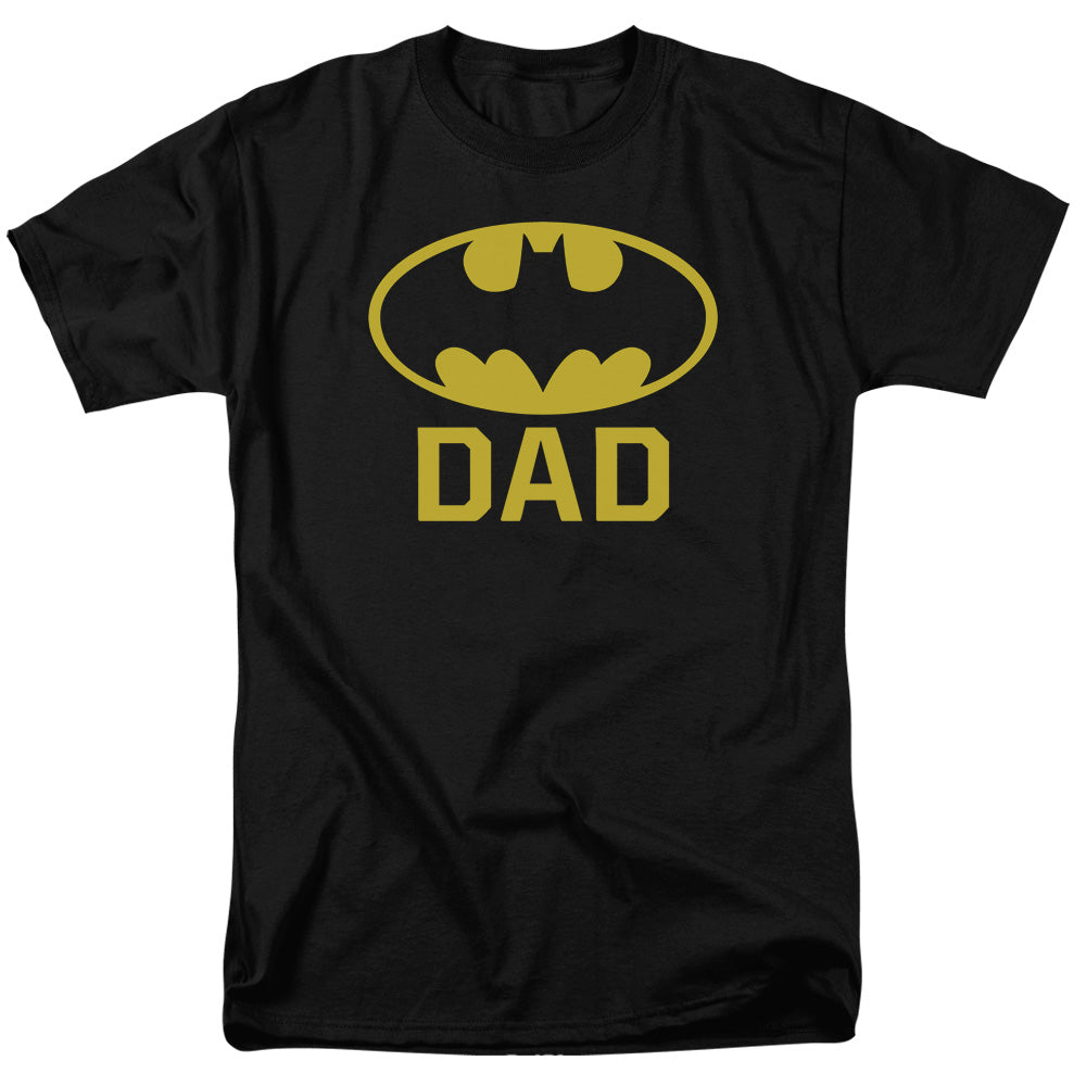 Batman Comics Bat Dad Men's 18/1 Cotton Short-Sleeve T-Shirt