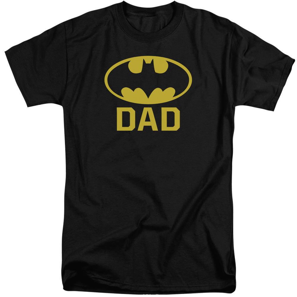 Batman Comics Bat Dad Men's 18/1 Tall Cotton Short-Sleeve T-Shirt