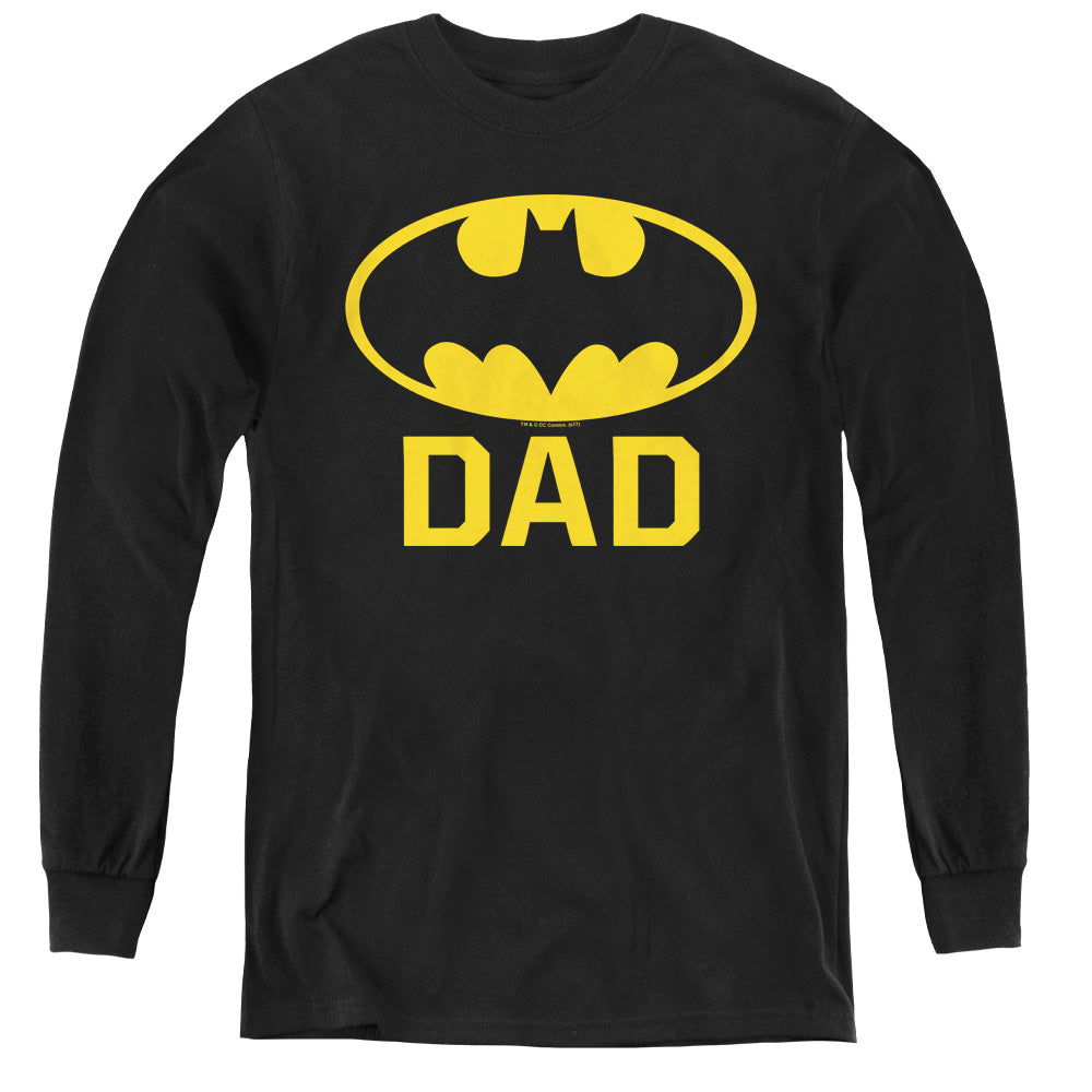 Batman Comics Bat Dad Youth Long-Sleeve T-Shirt