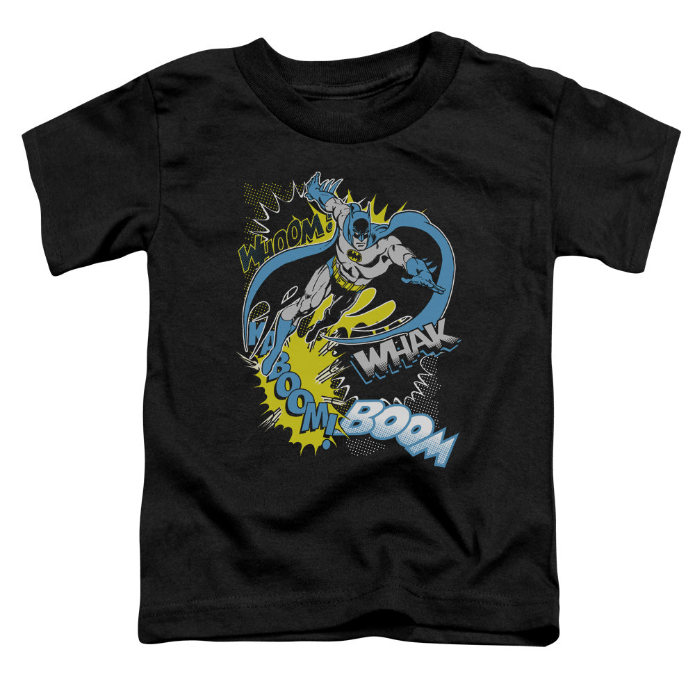 Batman Comics Bat Effects Toddler 18/1 Cotton Short-Sleeve T-Shirt
