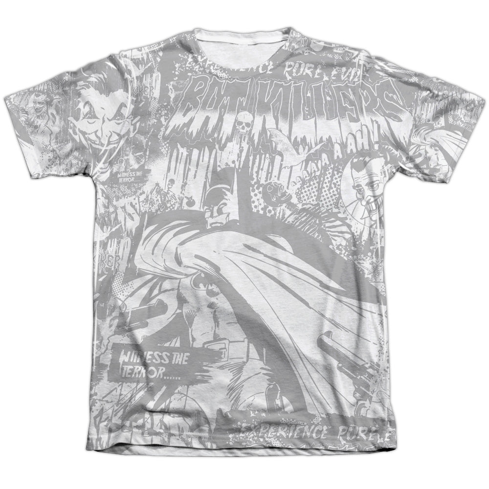 Batman Comics Bat Killers Men's Regular Fit Poly Cotton Short-Sleeve T-Shirt