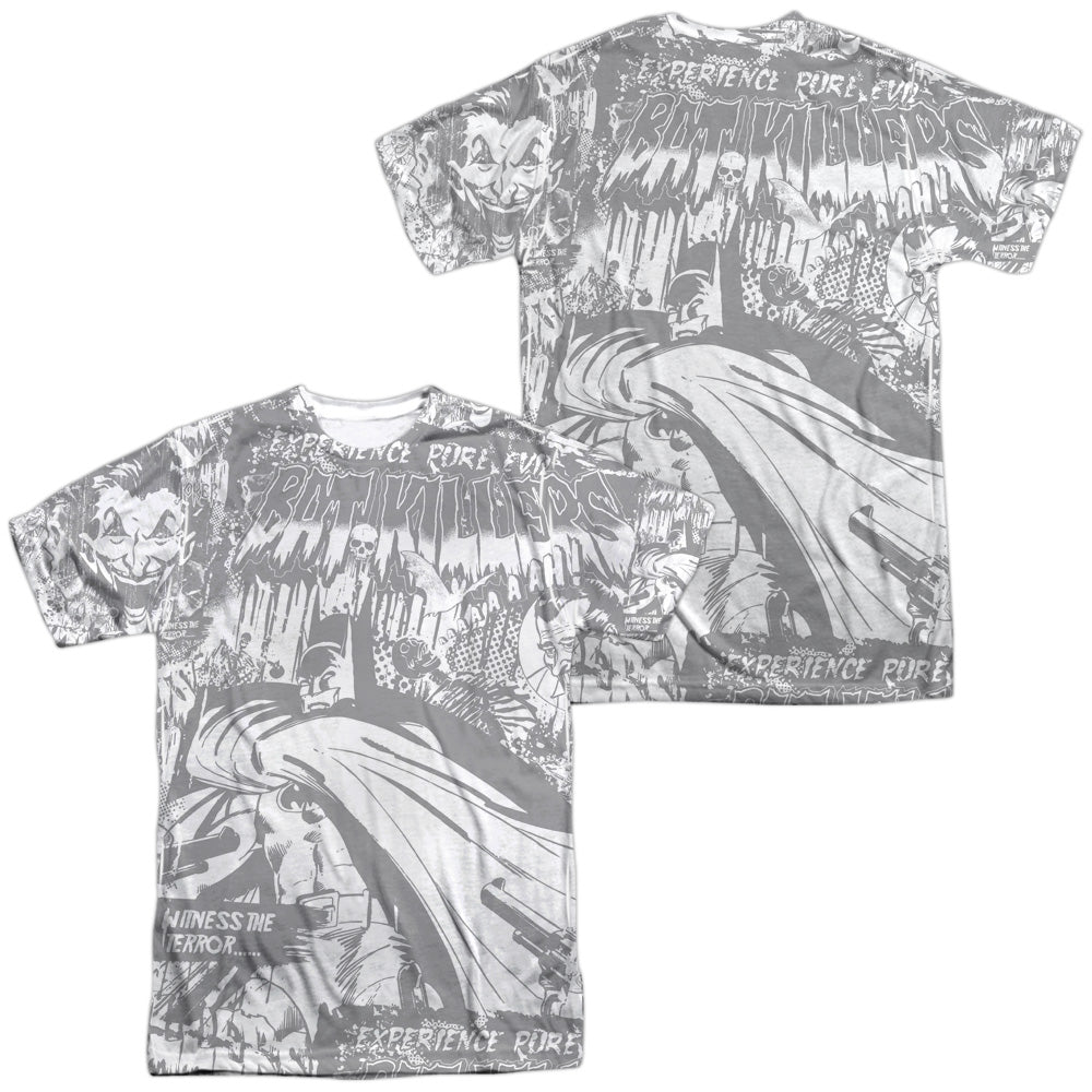 Batman Comics Bat Killers Men's Regular Fit Polyester Short-Sleeve T-Shirt