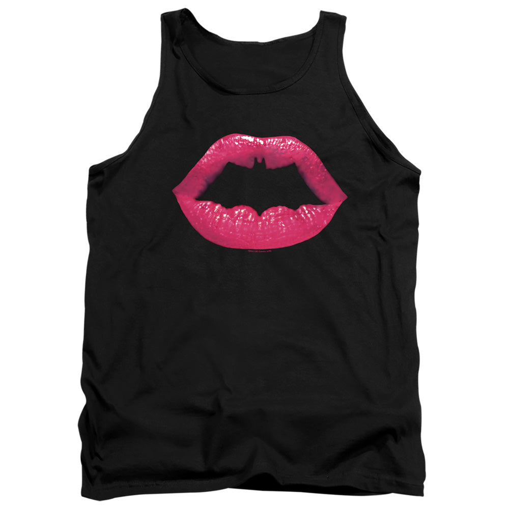 Batman Comics Bat Kiss Men's 18/1 Cotton Tank Top