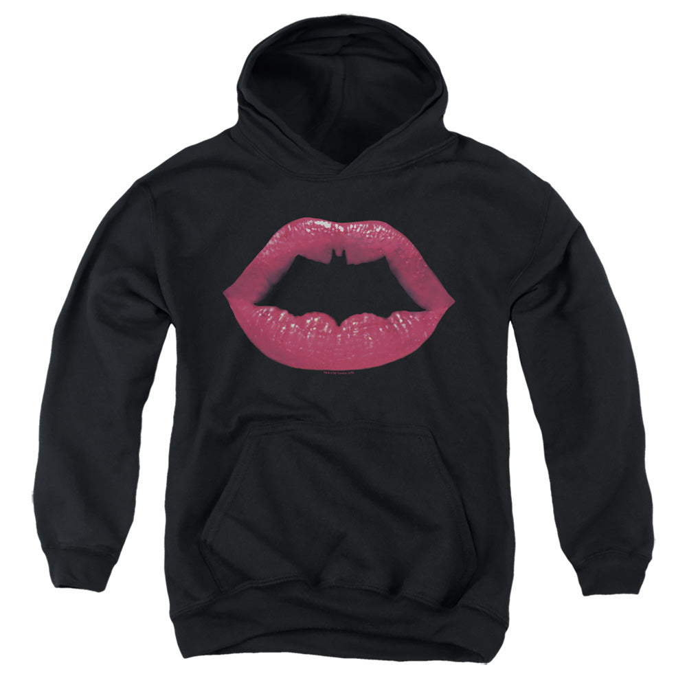 Batman Comics Bat Kiss Youth Cotton Poly Pull-Over Hoodie