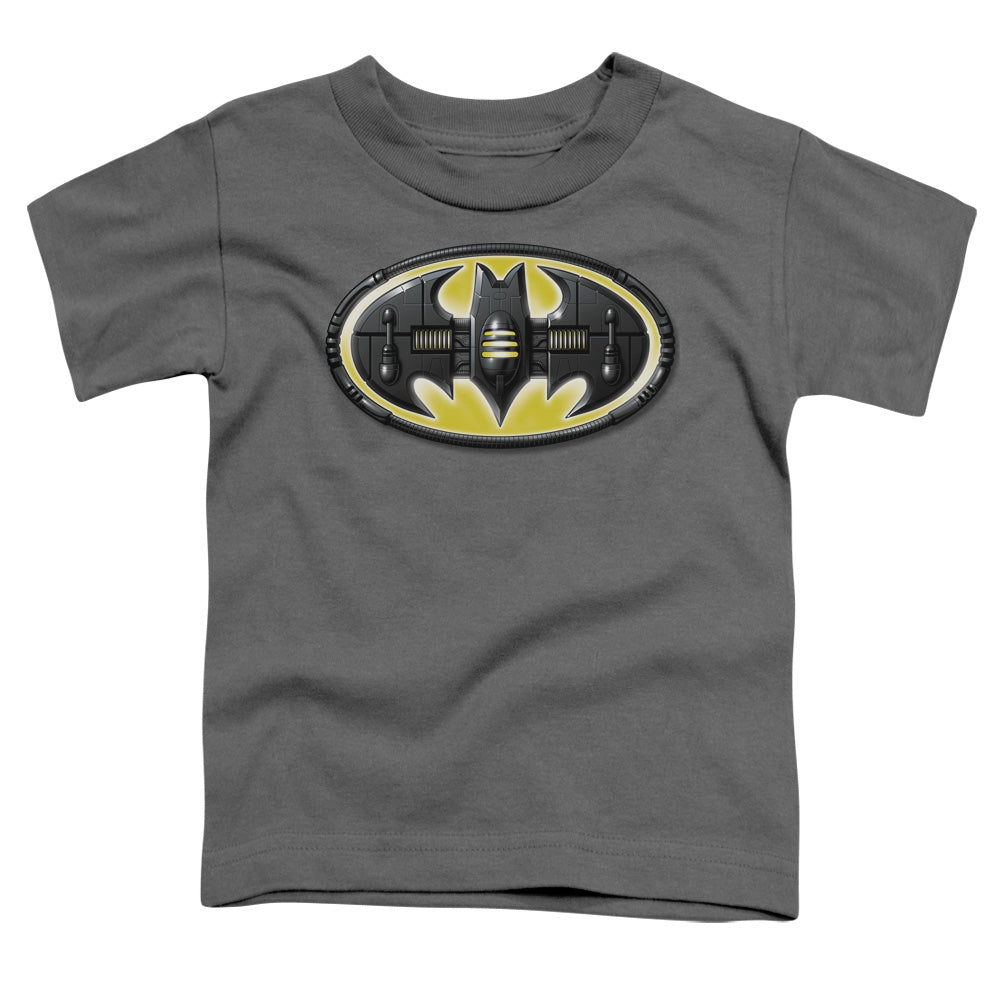 Batman Comics Bat Mech Logo Toddler 18/1 Cotton Short-Sleeve T-Shirt