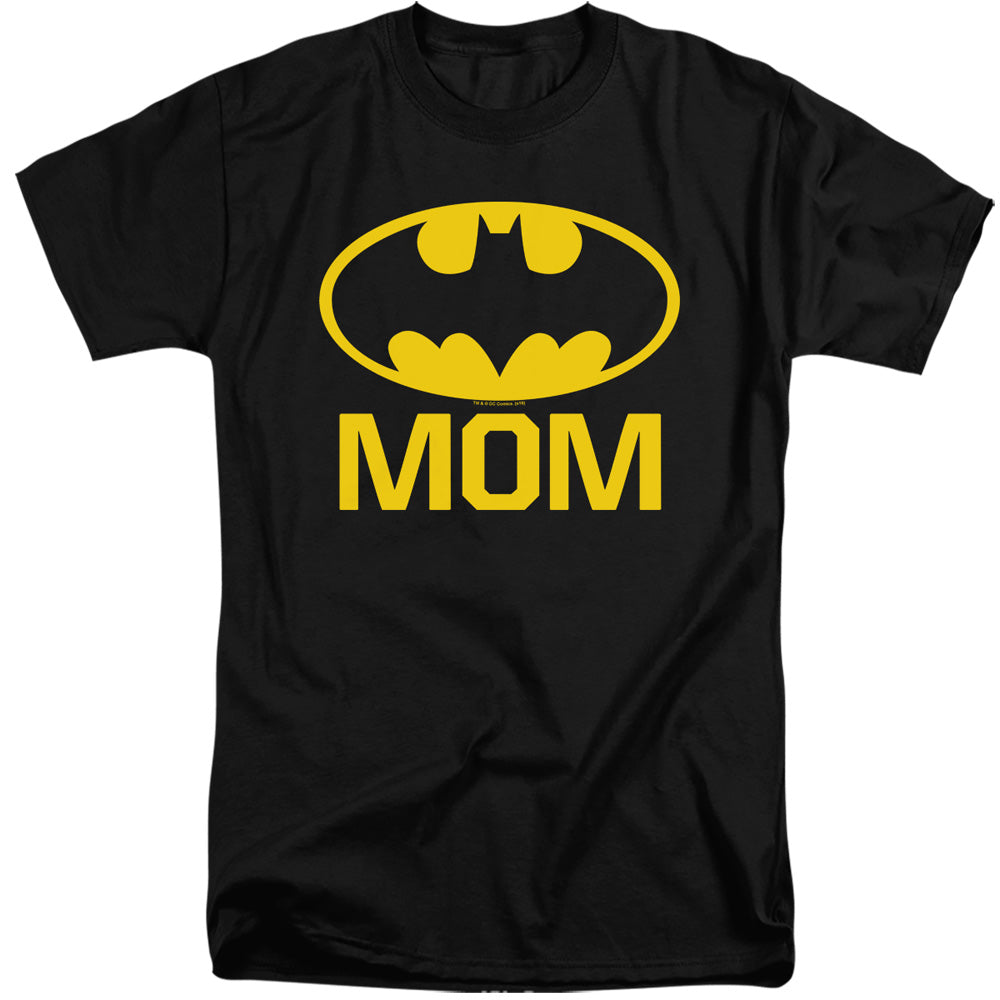 Batman Comics Bat Mom Men's 18/1 Tall Cotton Short-Sleeve T-Shirt