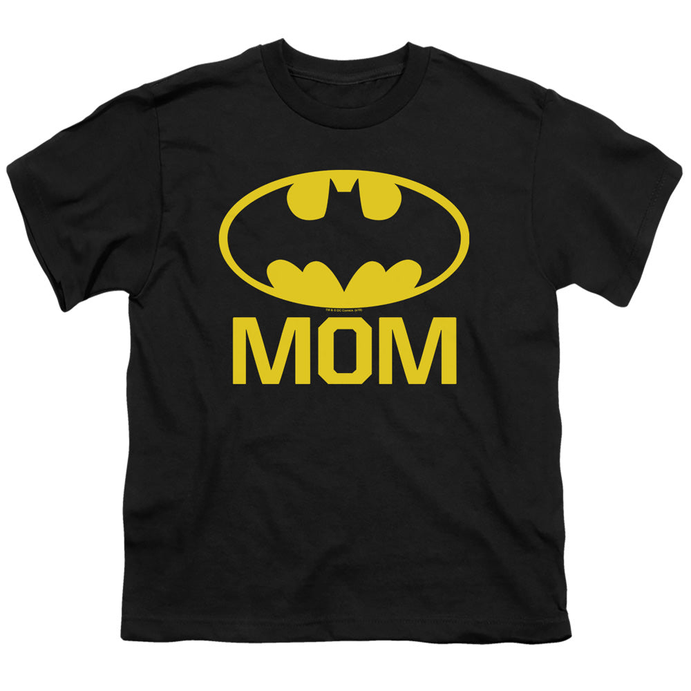 Batman Comics Bat Mom Youth 18/1 100% Cotton Short-Sleeve T-Shirt