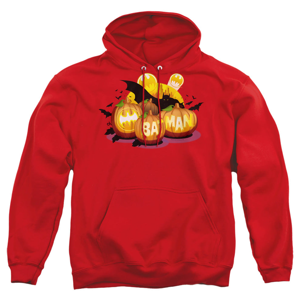 Batman Comics Bat O Lanterns Men's Pull-Over 75 25 Poly Hoodie